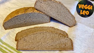 Glutenfreies Brot aus ganzen Buchweizen  ohne Hefe  saftig lecker und gesund [upl. by Gney]