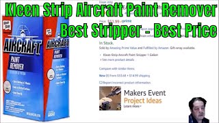 Kleen Strip Aircraft Paint Remover and How To Use [upl. by Okihcas154]