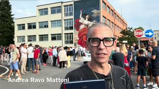 Andrea Ravo Mattoni realizza la seconda opera a Gavirate [upl. by Jud]