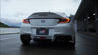 2022 TOYOTA GR86  GR Performance Part Exhaust Sound [upl. by Ailedua]