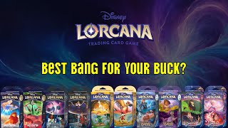 Which Lorcana Starter Deck Has the Best Value [upl. by Atnuahsal167]