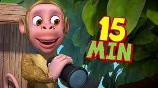 Bandar Mama  The Monkey Song  Bengali Rhymes for Children  Infobells [upl. by Svoboda933]