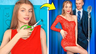 COOL DIY FASHION HACKS Girly Clothes Transformation Ideas by Mariana ZD [upl. by Leraj]