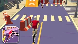 Bike Rush Gameplay Walkthrough AndroidiOS [upl. by Terr]