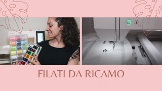 Ricamare a macchina  Scegliere il giusto filato DIY [upl. by Negrom]