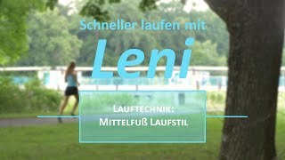 MittelfußLauftechnik  schneller laufen weniger Verletzungen [upl. by Loux149]