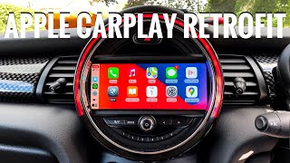 MINI F56 CARPLAYANDROID AUTO RETROFIT INSTALLATION [upl. by Jade]