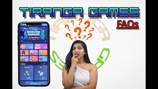 Tiranga Games FAQs  Tiranga Games Registration  Tiranga Games Referral Code [upl. by Eidnak698]