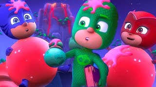 Sticky Splats  PJ Masks Official [upl. by Arenat]