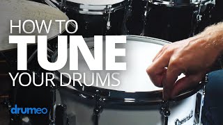 How To Tune Your Drums Jared Falk [upl. by Myrle]