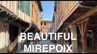 Mirepoix  stunning little town in SW France [upl. by Nov]