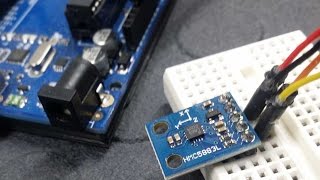 Use the HMC5883L 3axis sensor with an Arduino  Tutorial [upl. by Venus]