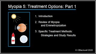 Myopia 5 Preventing Myopia Treatment Methods Part 1 How They Work [upl. by Roque]