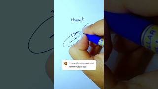 Hammouti name Signature tagname calligraphy viral [upl. by Nnave825]