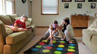 Blindfolded Twister Game [upl. by Spatz]