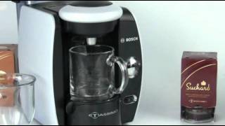 Making a Chocolate with Tassimo Coffee Brewer [upl. by Piers]