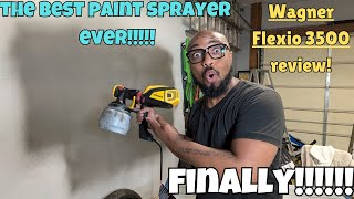 Wagner Flexio 3500 paint sprayer review [upl. by Callista]