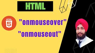 HTML Tutorial 21 onmouseover  onmouseout  Image move and stop by on mouse attributes [upl. by Eerized]