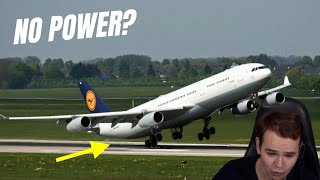 Flying The A340300  Most UNDERPOWERED PLANE [upl. by Justinn]