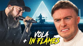 VOLA  Cannibal feat Anders Fridén of In Flames  Reaction [upl. by Enilarac]