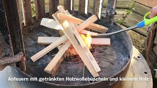 Die Feuerzunge  Tutorial Anfeuern [upl. by Rufina]