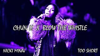 Nicki Minaj  Chun Li  Blow The Whistle Remix [upl. by Gerome]