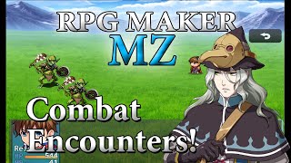 RPG Maker MZ Tutorial 22  Combat Encounters [upl. by Nnaaihtnyc]