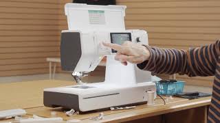 Learn to Use Your Computerized Bernette Sewing Machine [upl. by Tanhya]