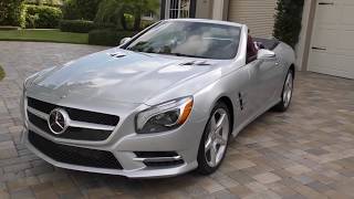 2015 Mercedes Benz SL 550 Roadster Review and Test Drive by Bill  Auto Europa Naples [upl. by Birgit]