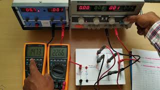 Experiment to plot VI Characteristics of IGBT [upl. by Esinnej]