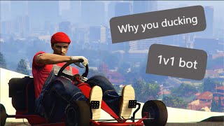 SUPER MARIO VS TRASHTALKER  GTA ONLINE [upl. by Alexa]