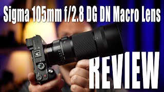 Sigma 105mm f28 DG DN Macro Lens Review [upl. by Eisiam325]