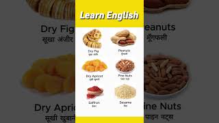 Dry Fruits name in English [upl. by Asiruam]