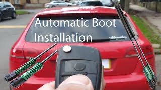 Audi A3 S3 8P Automatic Boot Trunk 5 Minute Installation [upl. by Spark639]