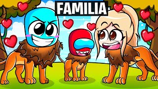 Teniendo Una FAMILIA de LEONES en Roblox [upl. by Niatsirk]