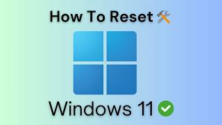 How To Factory Reset Windows 11 Super Easy Guide [upl. by Boycie]