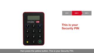 How to activate security device  HSBC Online Banking [upl. by Herrera]