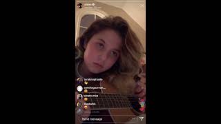 Clairos Instagram Live 31720  new song quotLadyquot [upl. by Callan]