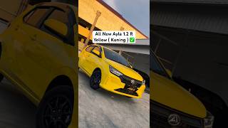 All New Ayla 12 R Yellow  Kuning  ✅ [upl. by Jarv]