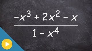 How to simplify a rational expression with exponents to higher powers [upl. by Sandra]