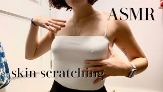 ASMR  soft skin amp shirt scratching  ASMRbyJ [upl. by Feetal675]