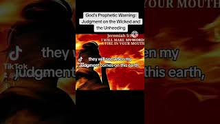 GODS PROPHETIC WARNING JUDGEMENT ON THE WICKED AND THE UNHEEDING [upl. by Vere]