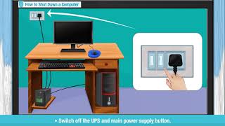 How to Shut Down a Computer  कंप्यूटर कैसे बंद करें  Kriti Educational Videos computereducation [upl. by Dorn63]