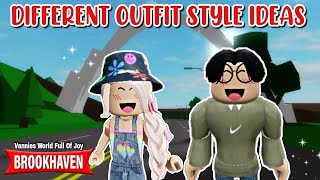 😱😲 BROOKHAVEN 🏡RP DIFFERENT STYLE OUTFITS FOR GIRLS AND BOYS  ROBLOX BROOKHAVEN 🏡RP [upl. by Placeeda333]