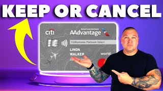 Keep Or Cancel CitiBank AAdvantage Mastercard  2022 [upl. by Winters]