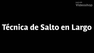 Salto en LargoTécnica y errores comúnes [upl. by Given]