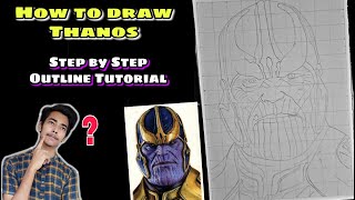 Drawing thanos [upl. by Luckin]