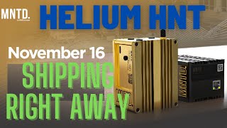 Helium HNT Miners Shipping NEXT WEEK MNTD Hotspot Miners Shorts Helium HNT Mining [upl. by Adaval]