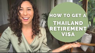 Thailand Retirement Visas Non O Non OA visa and Alternative Visas [upl. by Aliekat]