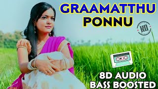 Graamatthu Ponnu 🥰 8D Song 🎧  Viveck ji amp Shantra  Arjun  Surya Ganapathy [upl. by Therine]